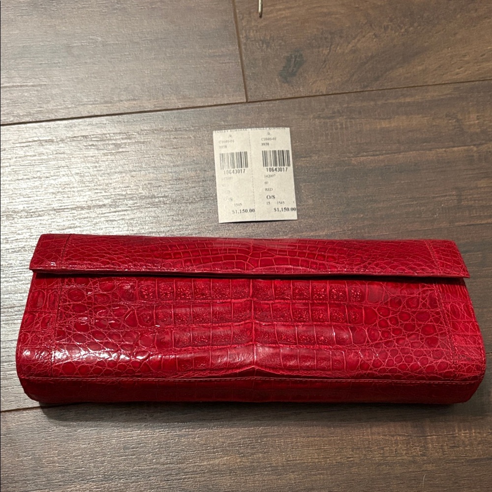 Nancy Gonzalez Rich Red Clutch